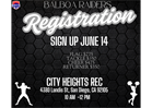In person sign up